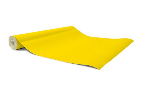 Gekkofix YELLOW fényes öntapadós tapéta 45 cm x 15 m