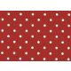 Gekkofix DOTS RED öntapadós tapéta 45 cm x 2 m