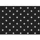 Gekkofix DOTS BLACK öntapadós tapéta 45 cm x 2 m