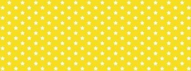 Gekkofix STARS YELLOW öntapadós tapéta 45 cm x 2 m