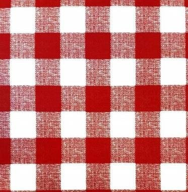 Gekkofix SQUARES RED öntapadós tapéta 45 cm x 15 m