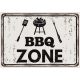 BBQ Zone  poszter, fotótapéta, Vlies (104 x 70,5 cm)