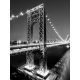 Manhattan Bridge poszter, fotótapéta, Vlies  (206x275 cm, álló)