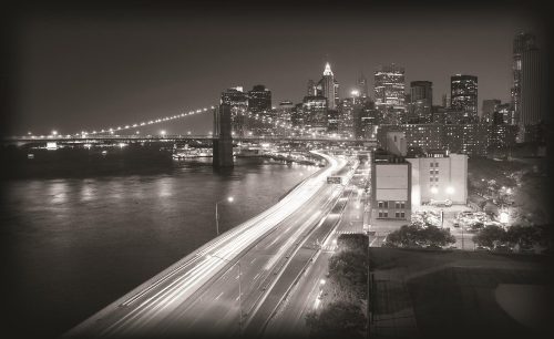 Brooklyn Bridge poszter, fotótapéta Vlies (368 x 254 cm)