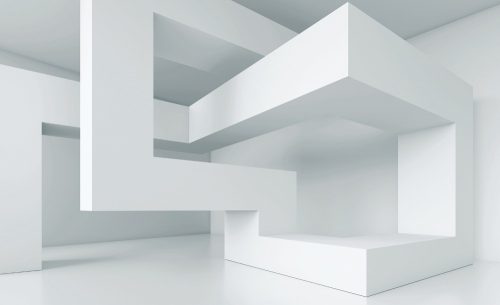 Absztrakt 3D poszter, fotótapéta Vlies (368 x 254 cm)