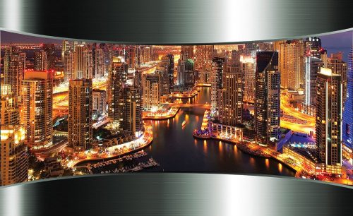 Dubai poszter, fotótapéta Vlies (208 x 146 cm)