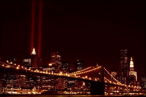 Brooklyn Bridge poszter, fotótapéta Vlies (254 x 184 cm)