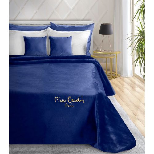 Clara Pierre Cardin takaró Sötétkék 220x240 cm - 700 g/m2