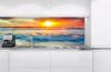 SUNSET öntapadós konyhai poszter, 180x60 cm