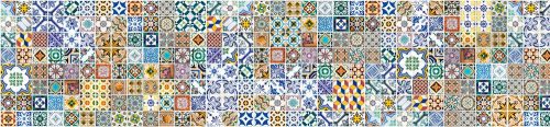 PORTUGAL TILES öntapadós konyhai poszter, 260x60 cm