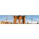 BROOKLYN BRIDGE PANORAMA öntapadós konyhai poszter, 260x60 cm