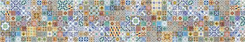 PORTUGAL TILES öntapadós konyhai poszter, 350x60 cm