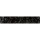 BLACK MARBLE DECORATIVE DESIGN öntapadós konyhai poszter, 350x60 cm