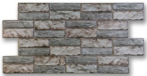 3D PVC falpanel Stone Expanse Dark