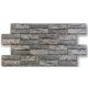 3D PVC falpanel Stone Expanse Dark