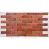 FLEXWALL Brick Natural tégla PVC falpanel vörös tégla színben 97x49 cm, téglamintás