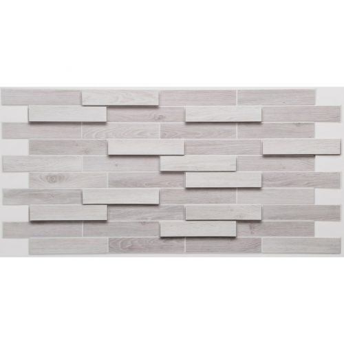 FLEXWALL Parquet famintás beltéri PVC falpanel, 98x48cm, falburkolat