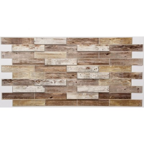 FLEXWALL Dutch Oak holland tölgy PVC falpanel barna 98x48 cm, falburkolat