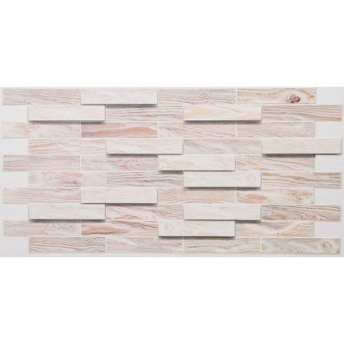 FLEXWALL Bleached Oak világos tölgy PVC falpanel. 98x48cm, falburkolat