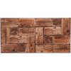 FLEXWALL Old Wood öreg fa PVC falpanel barna 96x48 cm