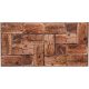 FLEXWALL Old Wood öreg fa PVC falpanel barna 96x48 cm