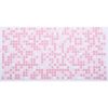 FLEXWALL Mosaic Pink - Rózsaszín Mozaik PVC falpanel, 96×48 cm, konyha, fürdőszoba burkolat