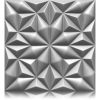 Polistar Onyx szürke design polisztirol falpanel burkolat (50x50cm)